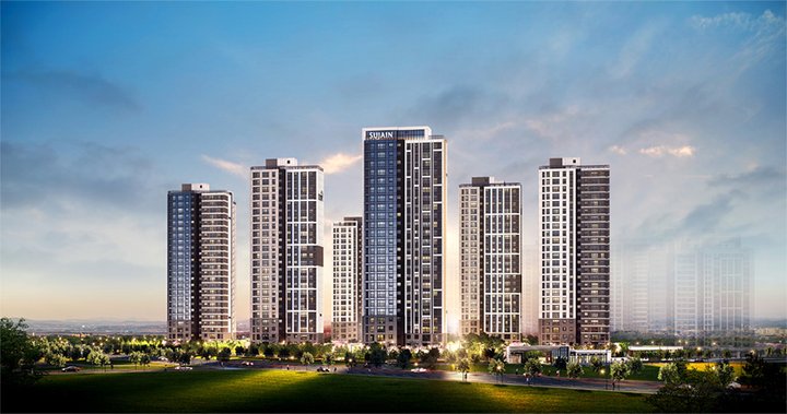 고덕국제신도시수자인풍경채1단지